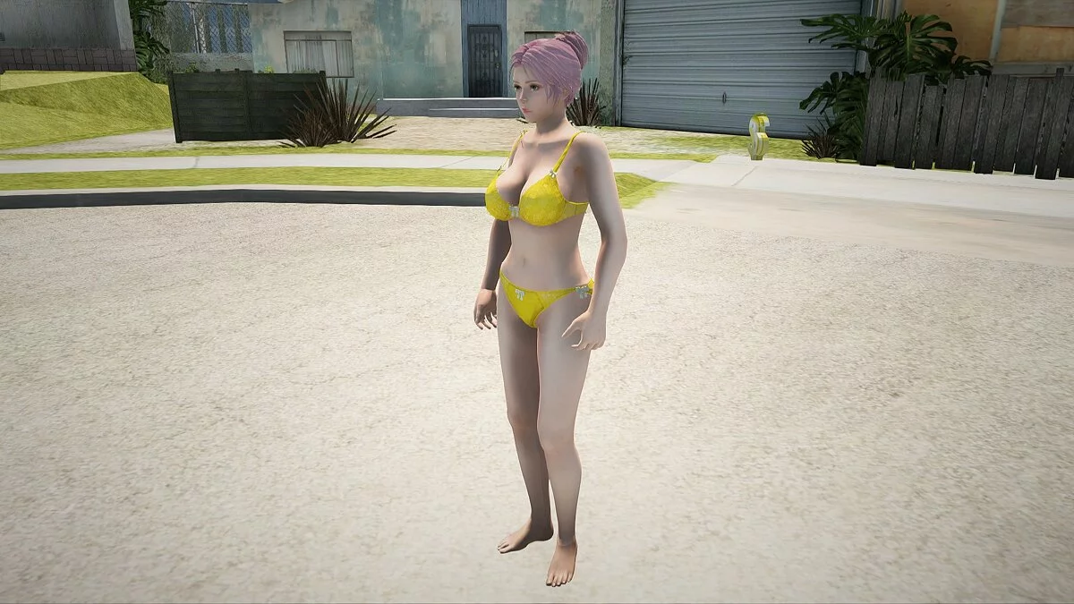 Элиза в нижнем белье / GTA San Andreas