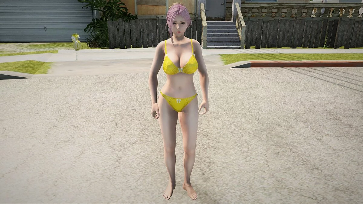 Элиза в нижнем белье / GTA San Andreas