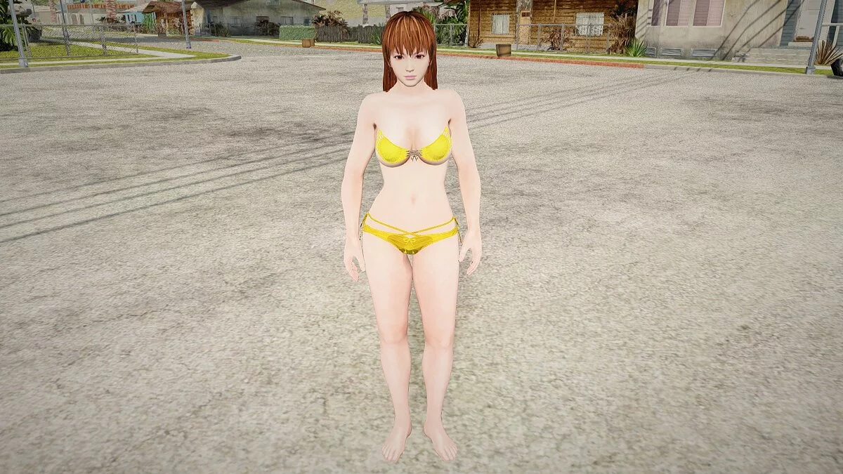 Kasumi dalam bikini / GTA San Andreas