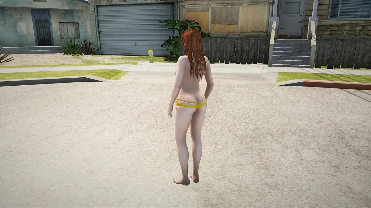 Kasumi dalam bikini / GTA San Andreas