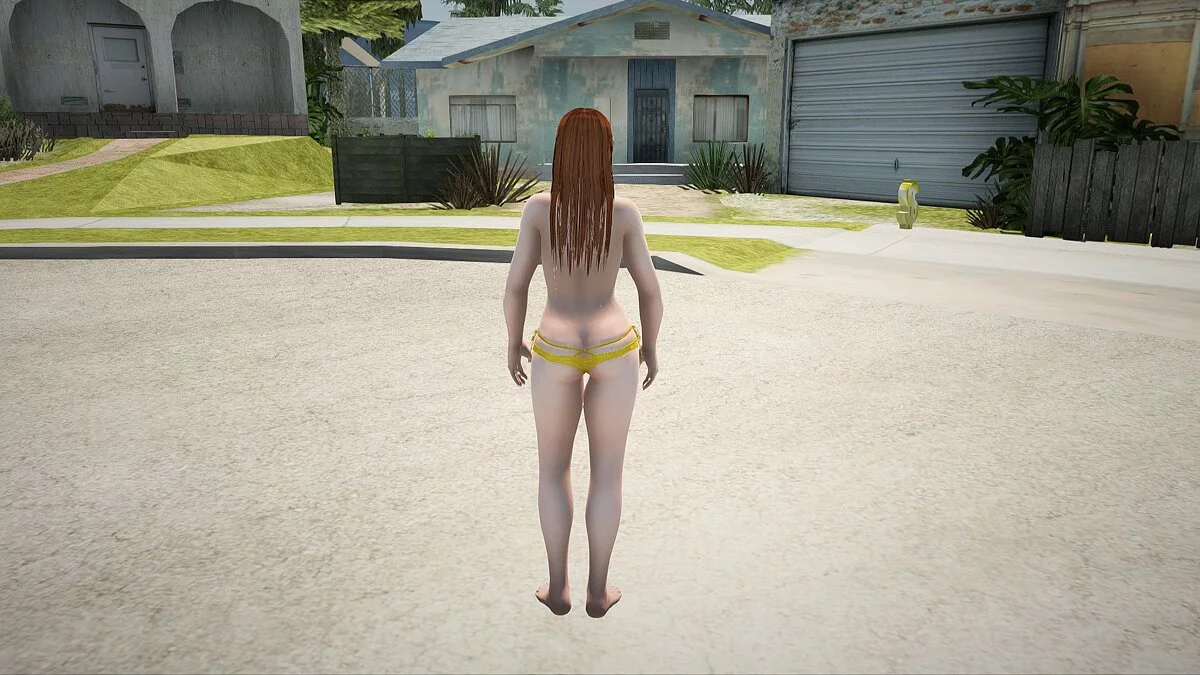 Kasumi dalam bikini / GTA San Andreas