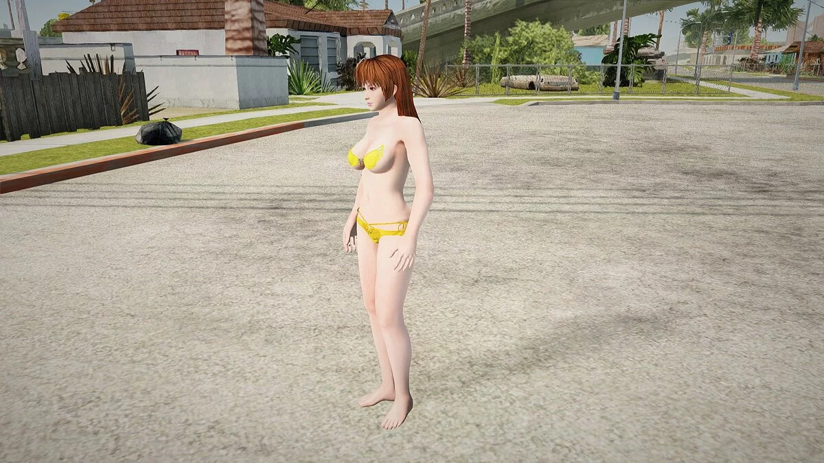 Kasumi dalam bikini / GTA San Andreas