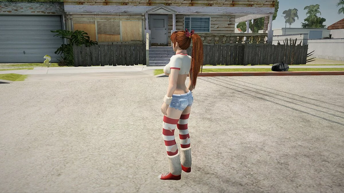 Kasumi im Halloween-Kostüm / GTA San Andreas