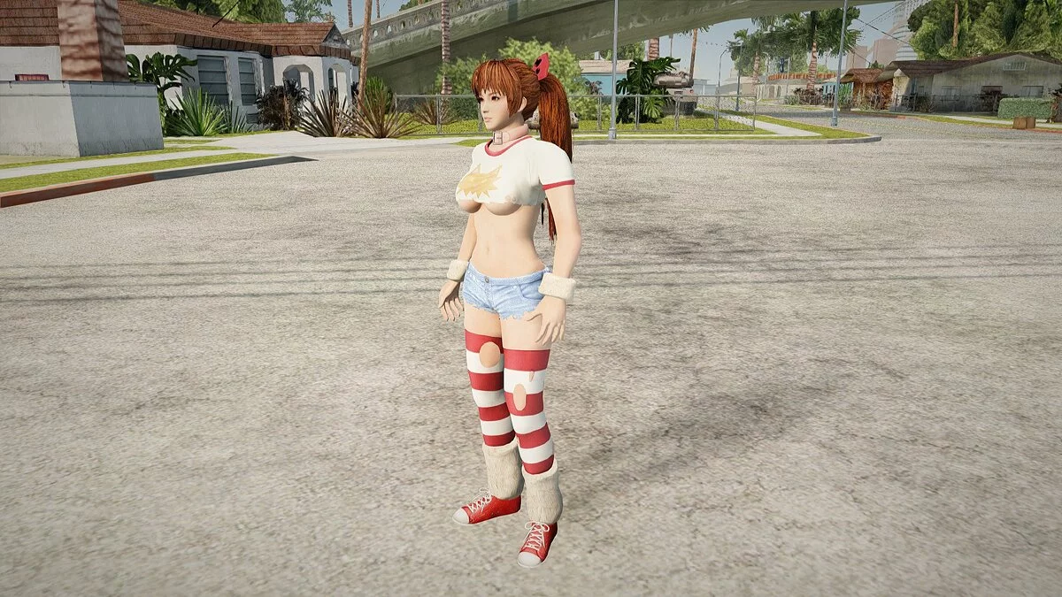 Kasumi im Halloween-Kostüm / GTA San Andreas