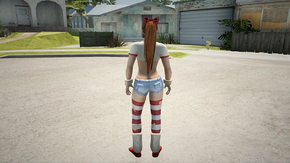 Kasumi im Halloween-Kostüm / GTA San Andreas