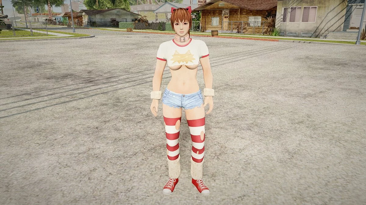 Kasumi im Halloween-Kostüm / GTA San Andreas