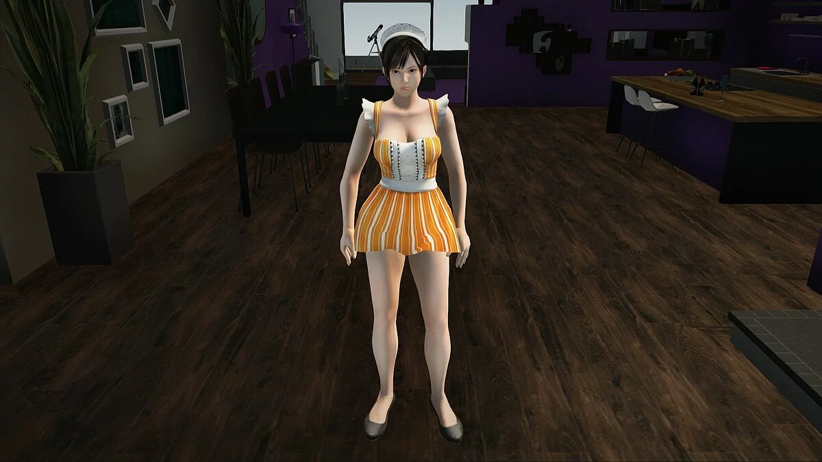 Kokoro em uniforme de empregada / GTA San Andreas