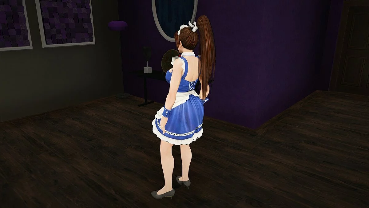 Mai Shiranui em uniforme de empregada / GTA San Andreas