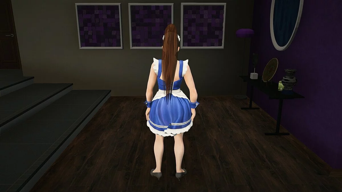 Mai Shiranui em uniforme de empregada / GTA San Andreas