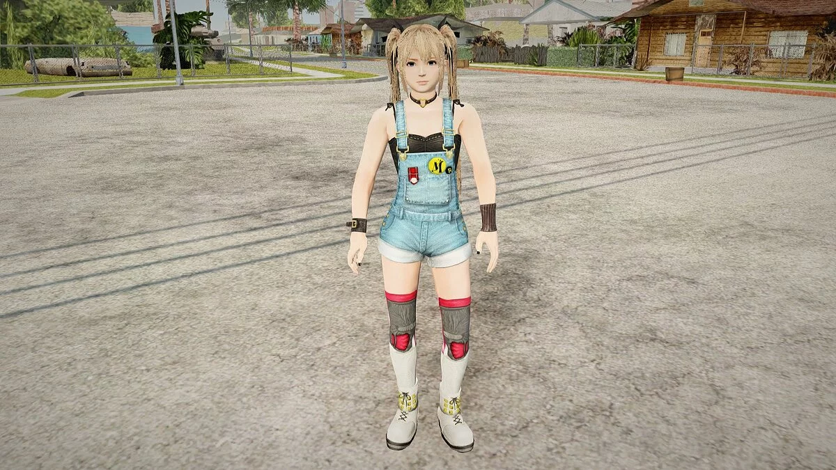 Marie Rose im Overall / GTA San Andreas