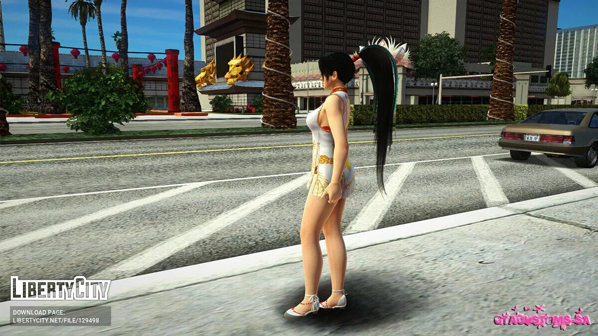 Momiji en ropa casual v8 / GTA San Andreas