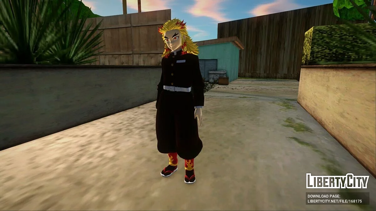 Ренгоку (з Demon Slayer - Kimetsu no Yaiba) / GTA San Andreas