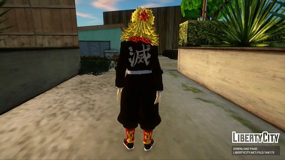 Ренгоку (з Demon Slayer - Kimetsu no Yaiba) / GTA San Andreas