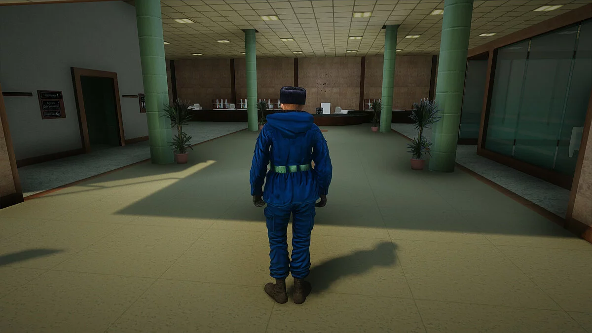 身着办公室制服的空天军士兵 / GTA San Andreas
