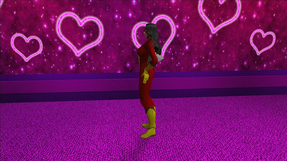 Mujer Araña de Marvel Future Fight / GTA San Andreas