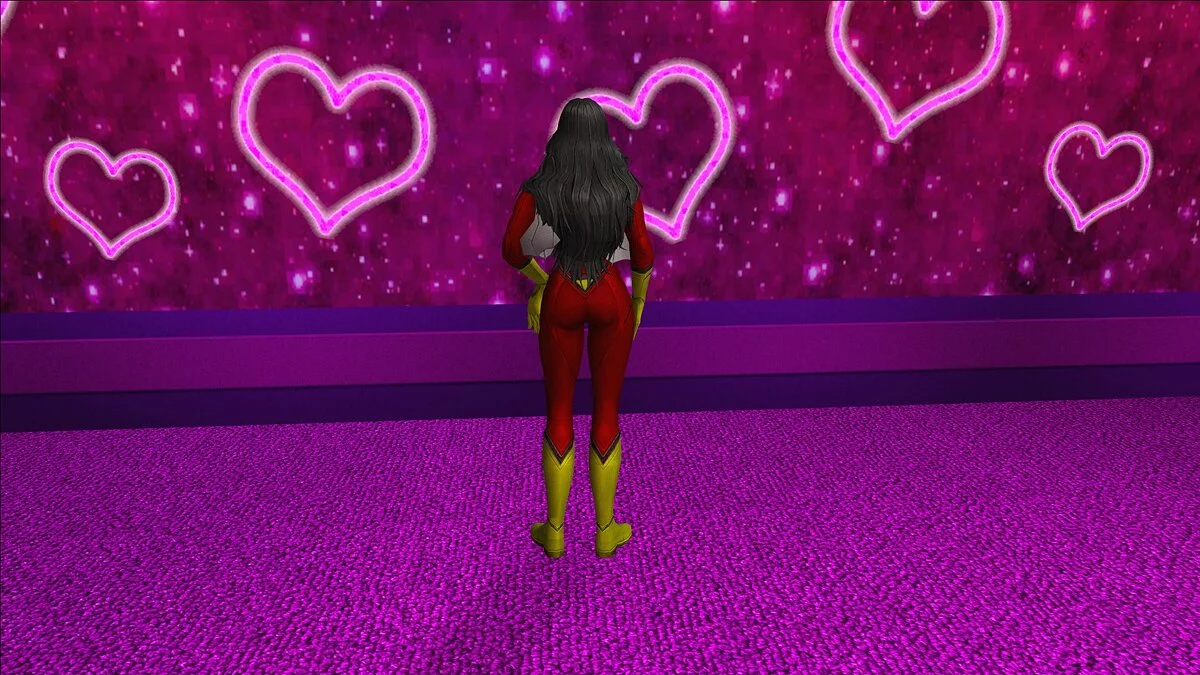 Mujer Araña de Marvel Future Fight / GTA San Andreas