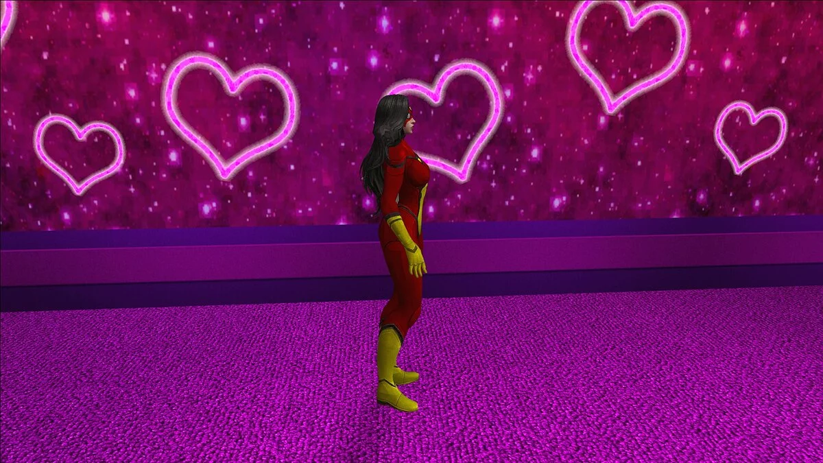 Mujer Araña de Marvel Future Fight / GTA San Andreas