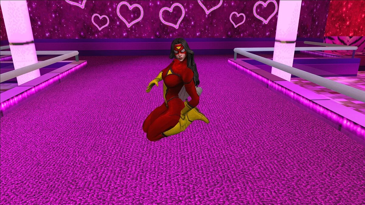 Mujer Araña de Marvel Future Fight / GTA San Andreas