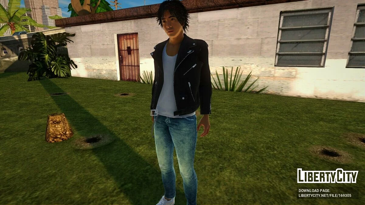 Yagami from Lost Judgment / GTA San Andreas