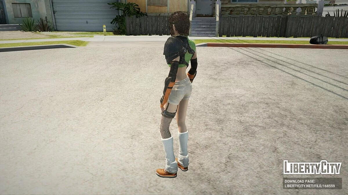 Yuffie Kisaragi aus Final Fantasy / GTA San Andreas