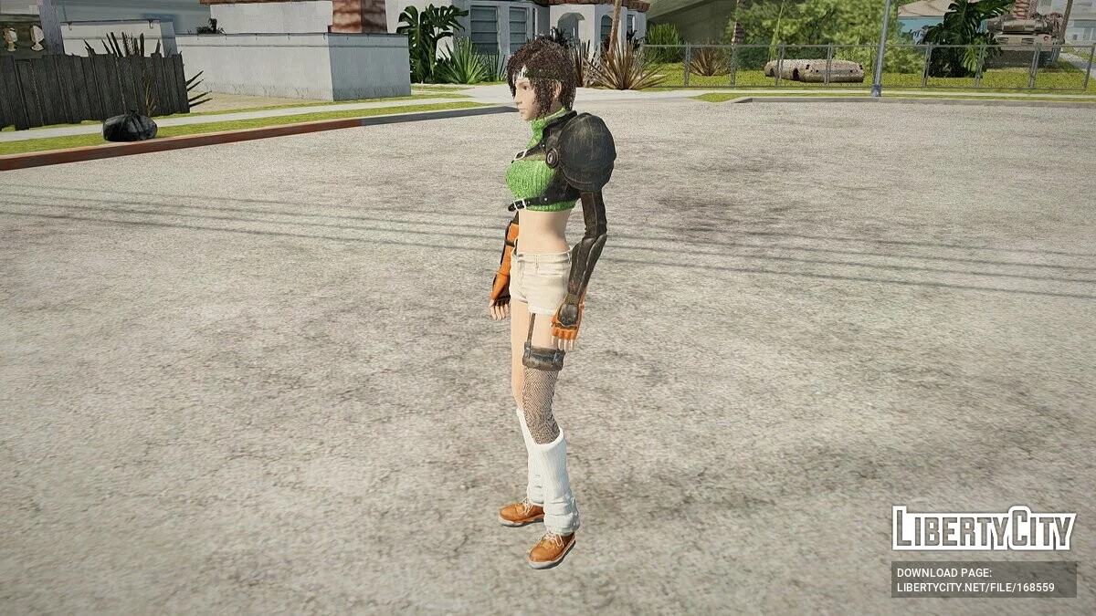 Yuffie Kisaragi aus Final Fantasy / GTA San Andreas