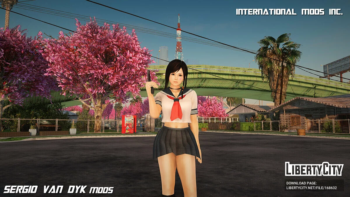 Kokoro 校服 / GTA San Andreas