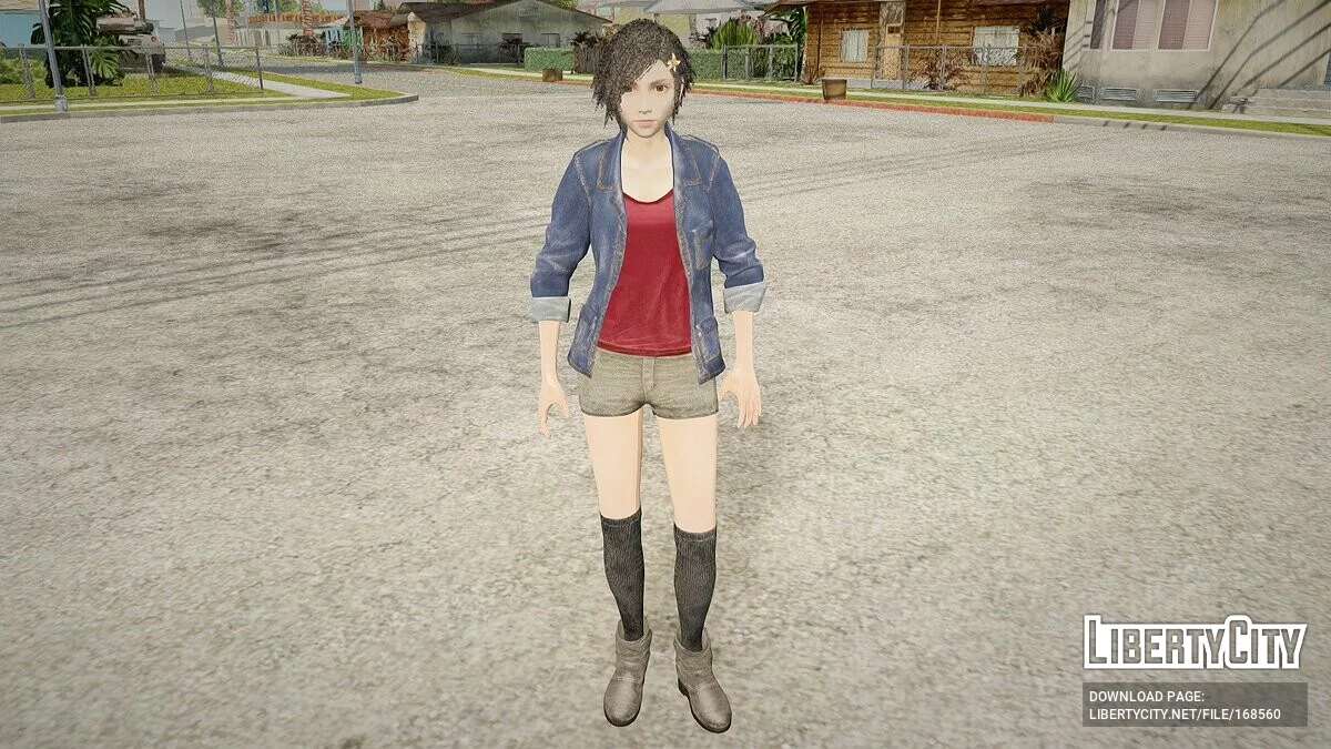 Melfi aus Final Fantasy / GTA San Andreas
