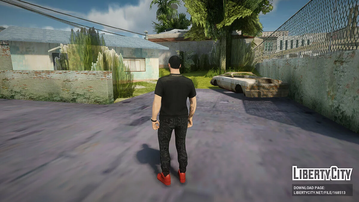 Ped in Versace / GTA San Andreas