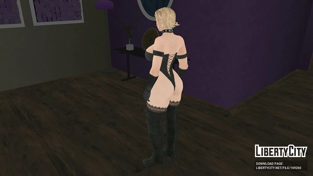 Rachel em Traje de Stripper / GTA San Andreas