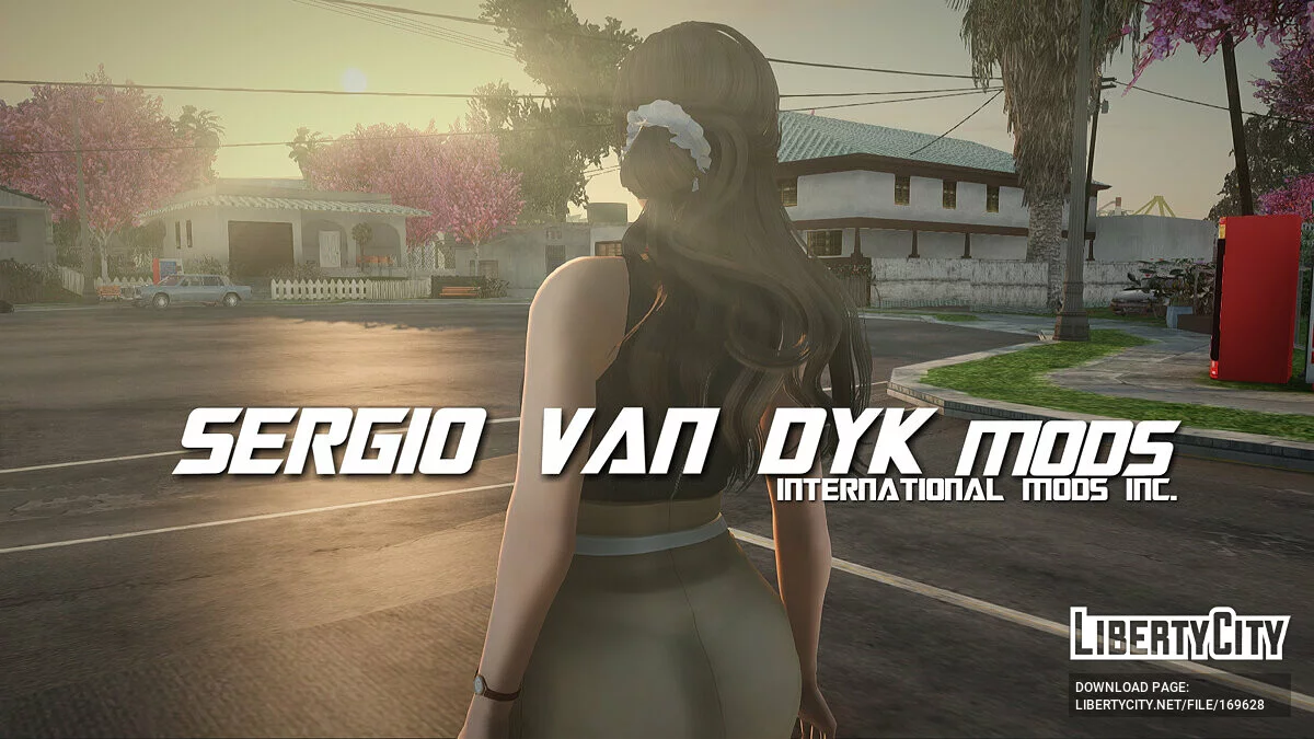 Саюри в офисной одежде / GTA San Andreas