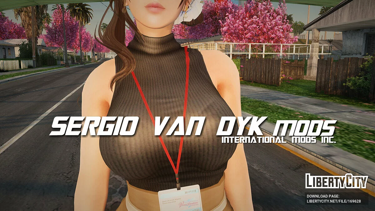 Саюри в офисной одежде / GTA San Andreas