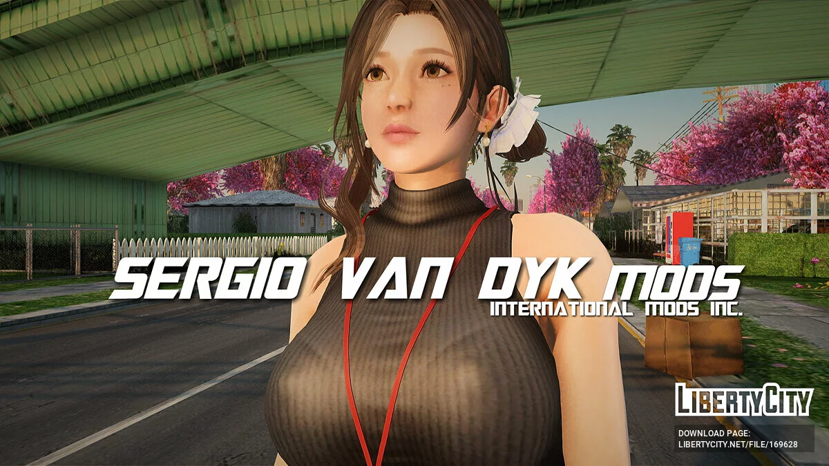 Саюри в офисной одежде / GTA San Andreas