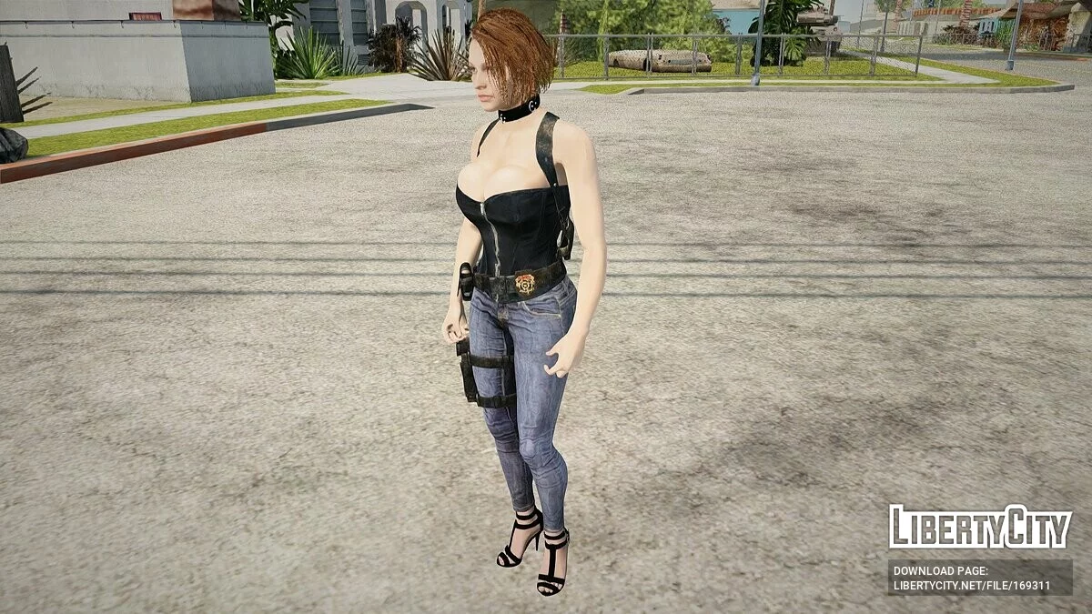 Jill Valentine Sexy / GTA San Andreas