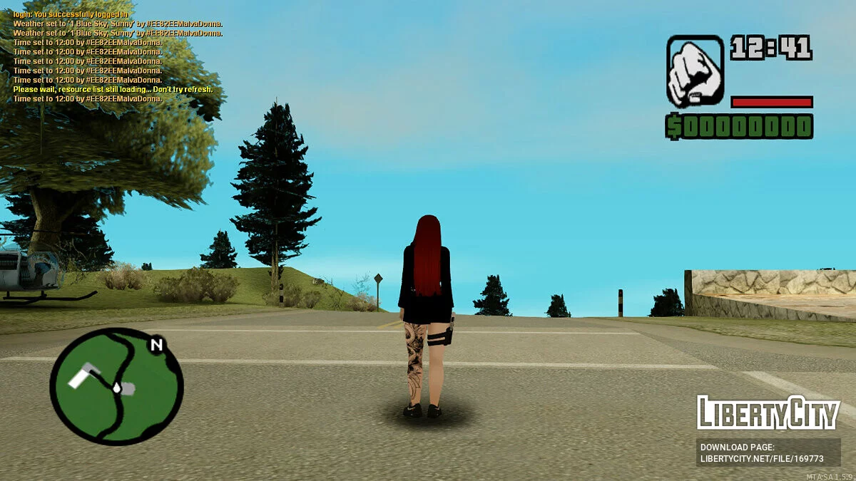 Bad Girl Skin / GTA San Andreas
