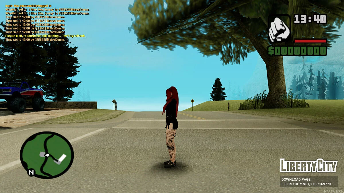 Bad Girl Skin / GTA San Andreas