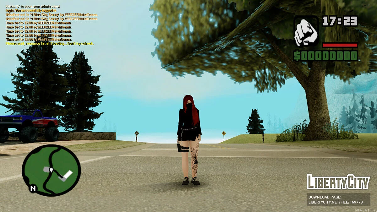 Bad Girl Skin / GTA San Andreas