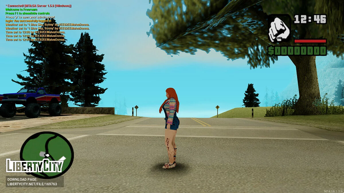 Female Chacky / GTA San Andreas