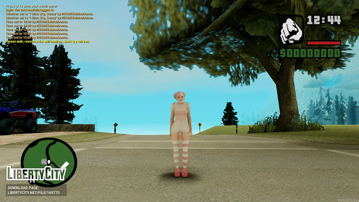 Cute Female Skin / GTA San Andreas