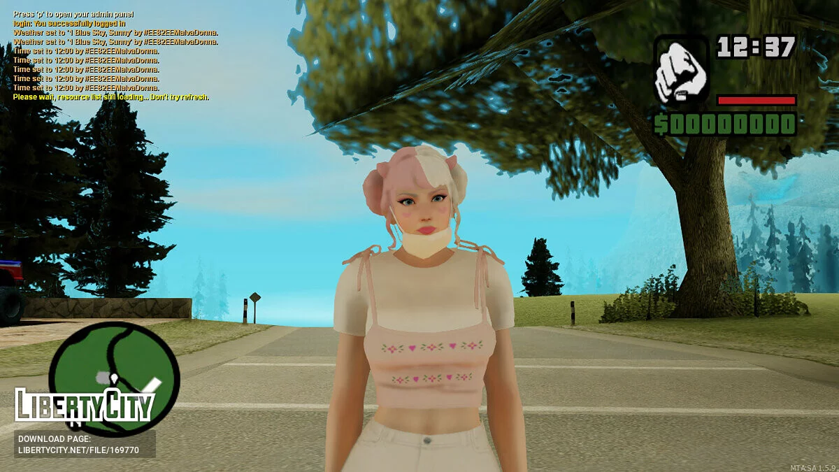 Cute Female Skin / GTA San Andreas