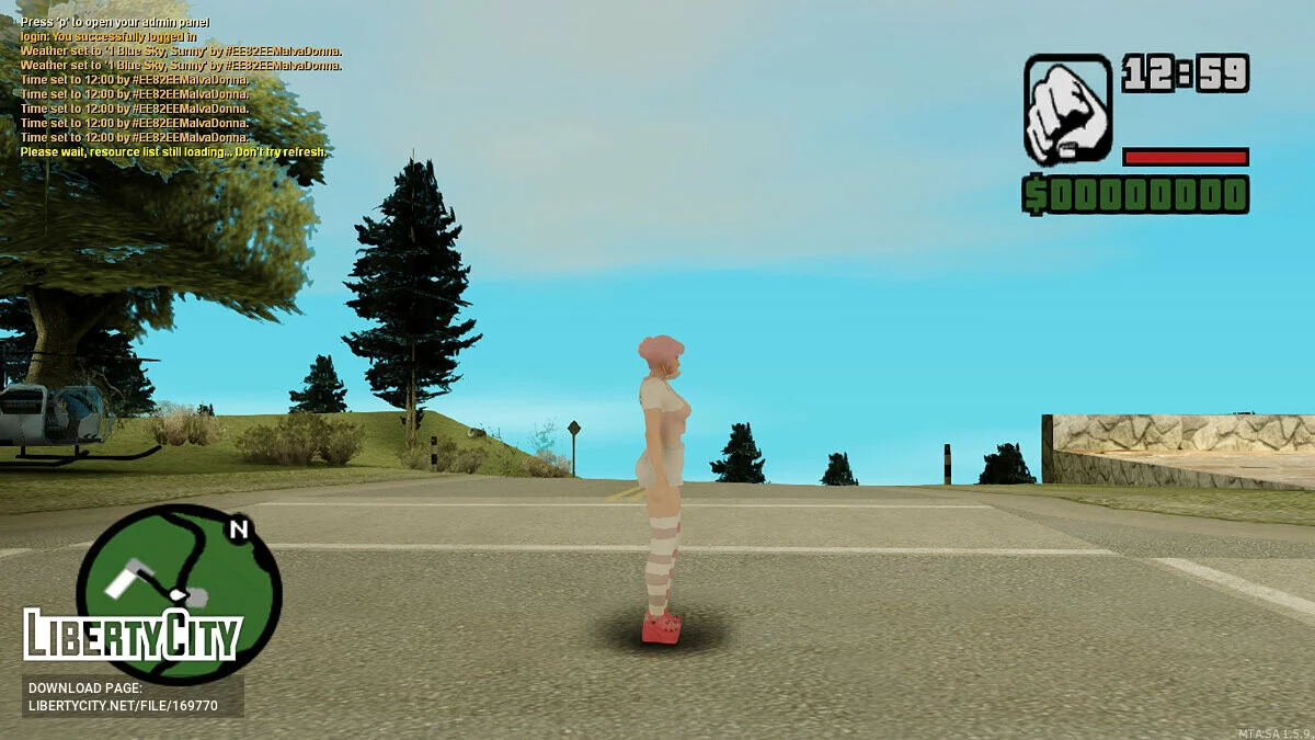 Cute Female Skin / GTA San Andreas
