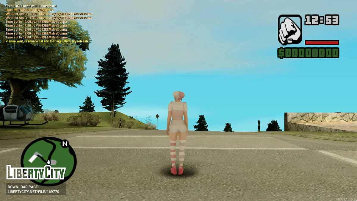Cute Female Skin / GTA San Andreas
