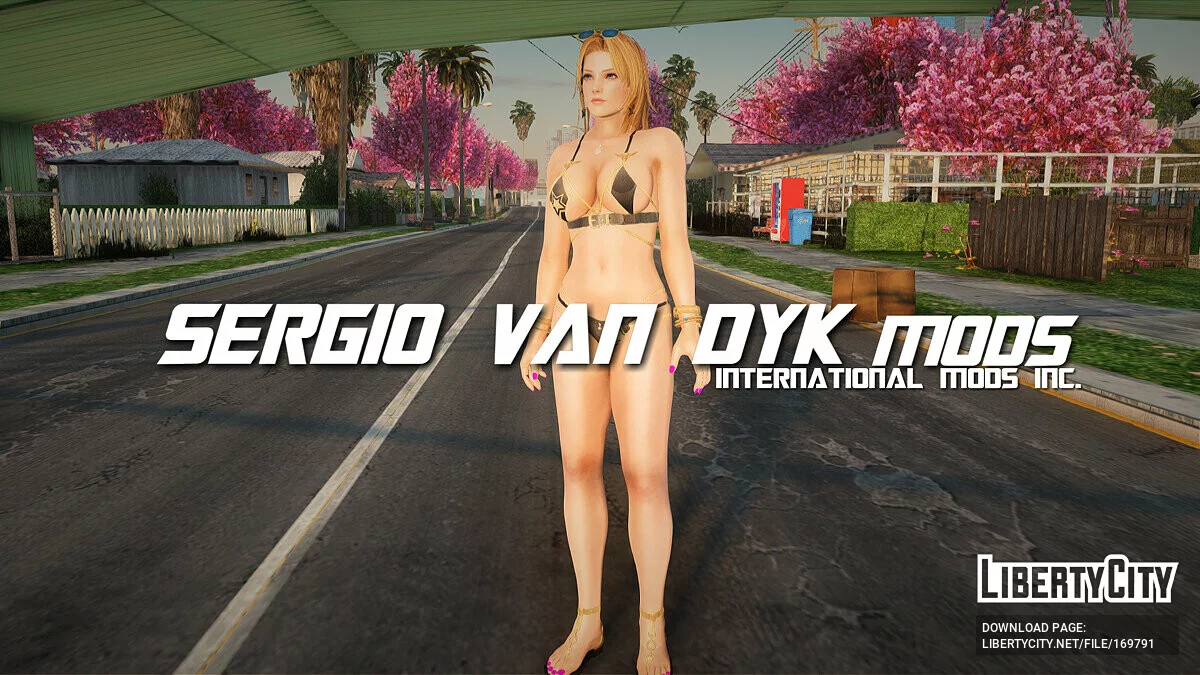 Tina Armstrong en bikini / GTA San Andreas