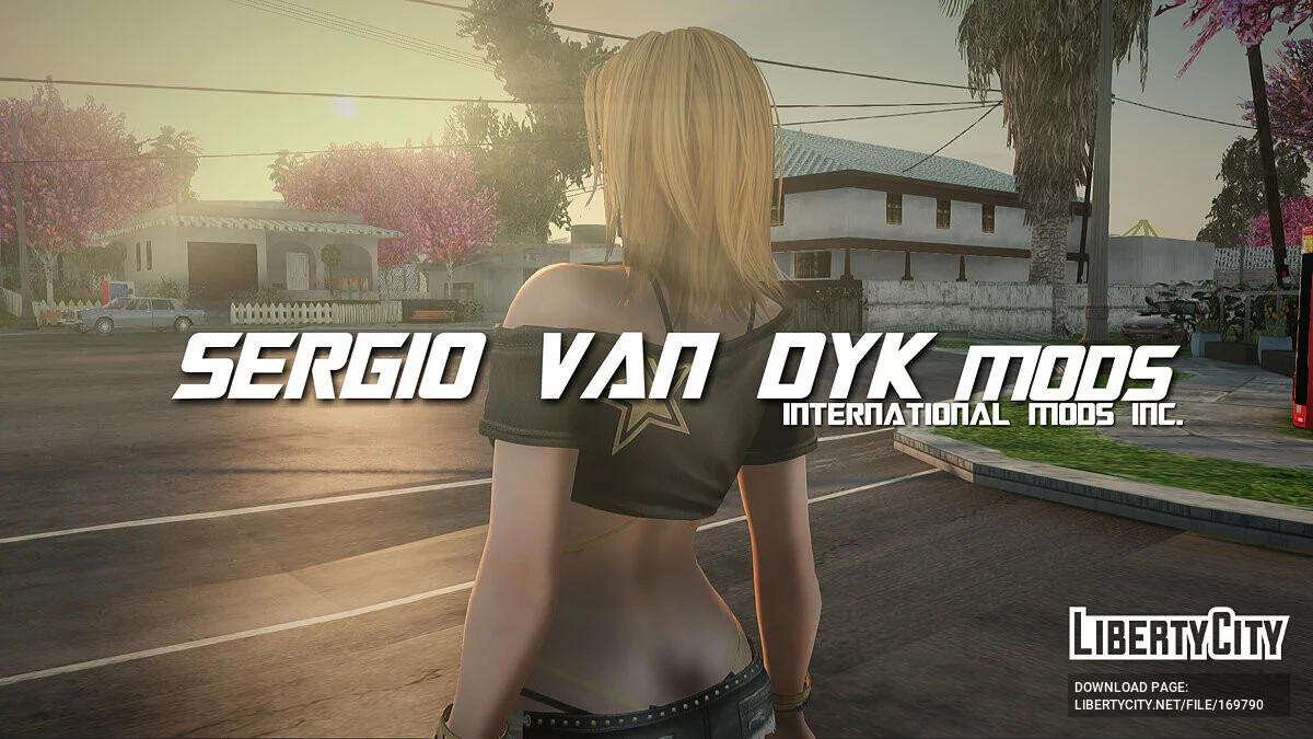 Tina Armstrong en vêtements de tous les jours / GTA San Andreas