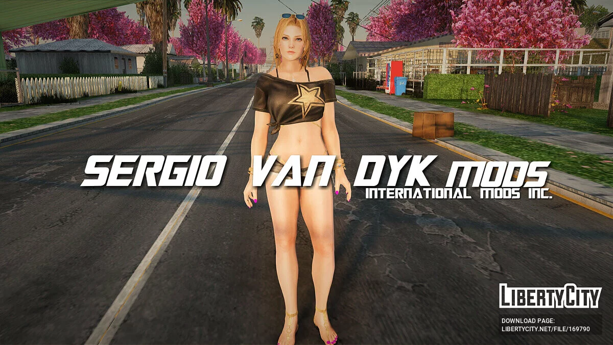 Tina Armstrong en vêtements de tous les jours / GTA San Andreas