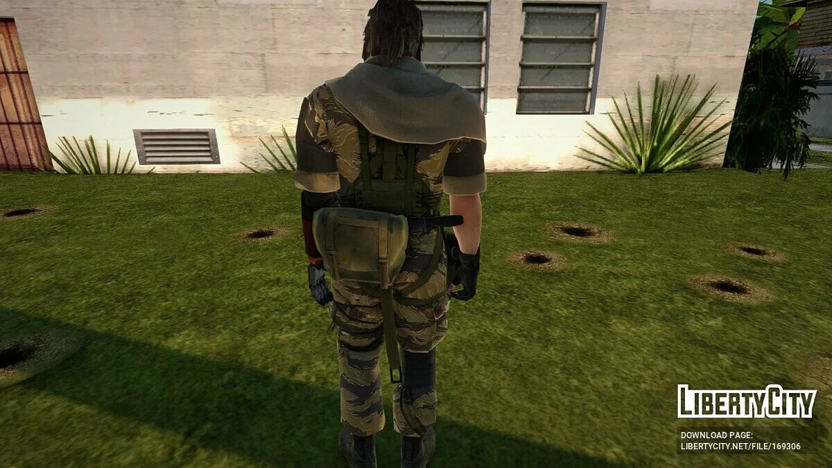 Веном Снейк із Metal Gear Solid V / GTA San Andreas