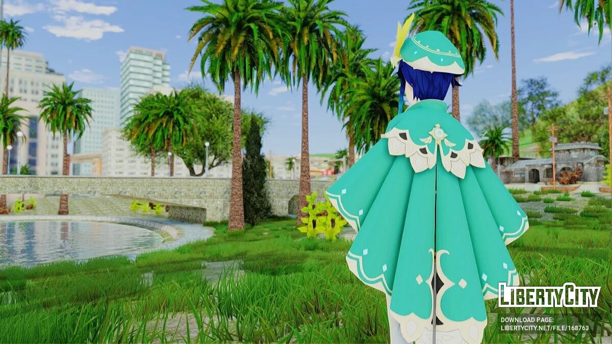 Venti dari Genshin Impact / GTA San Andreas