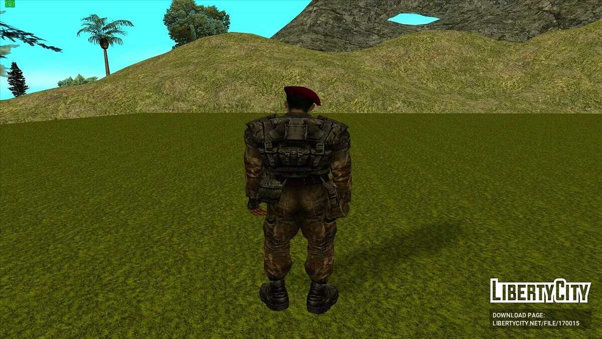 Дегтярьов у бронежилеті ПС3-7 з S.T.A.L.K.E.R / GTA San Andreas