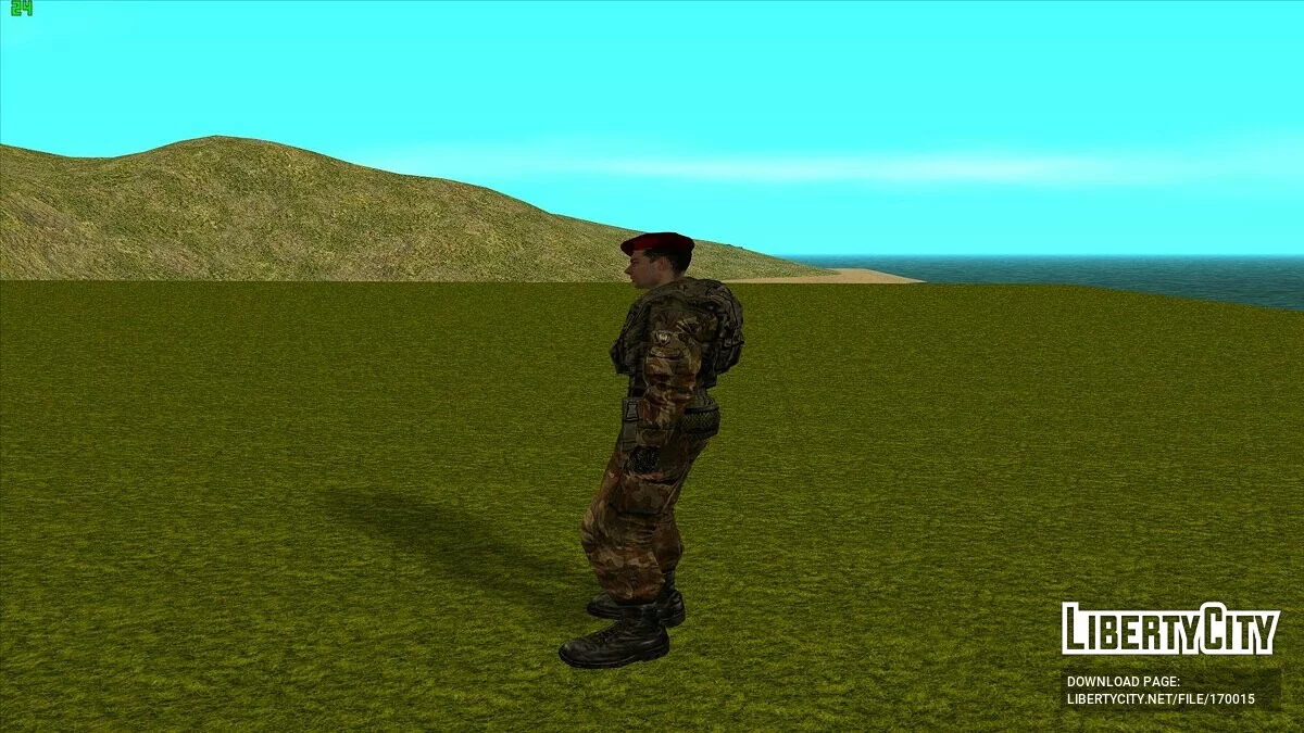 Дегтярьов у бронежилеті ПС3-7 з S.T.A.L.K.E.R / GTA San Andreas