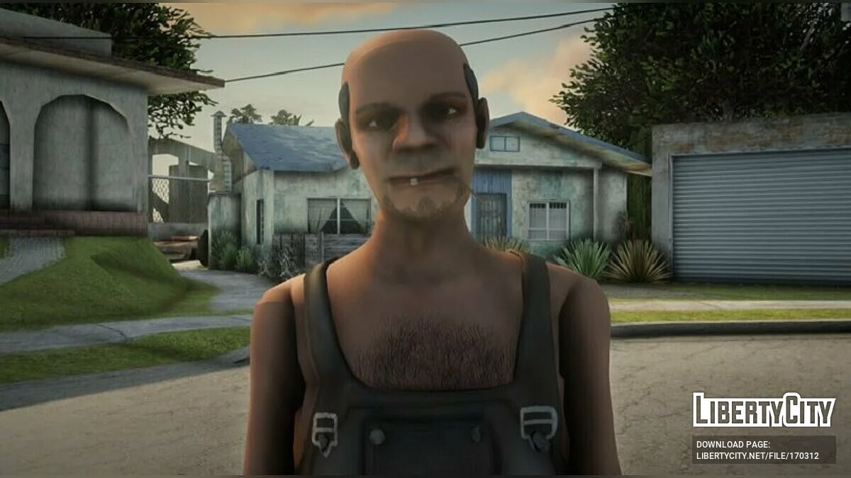 Dois personagens da trilogia GTA / GTA San Andreas