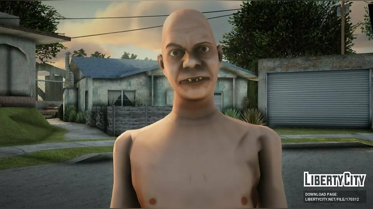 Dois personagens da trilogia GTA / GTA San Andreas